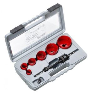 Σετ 8 Ποτηροτρύπανα 22-68mm HSS Bi-Metal & 2 Οδηγοί MP.S