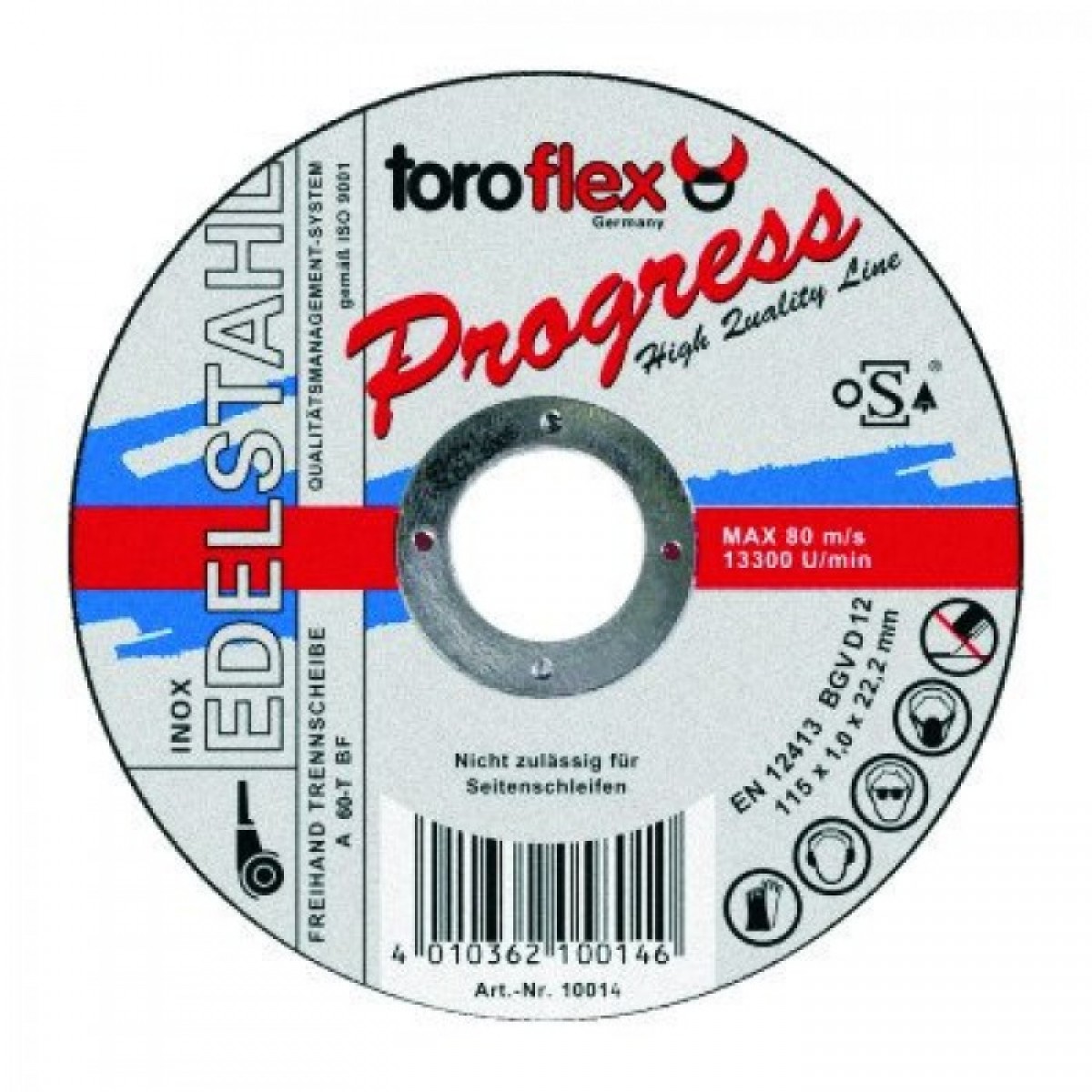 Δίσκος Κοπής INOX TOROFLEX 230×1,6mm