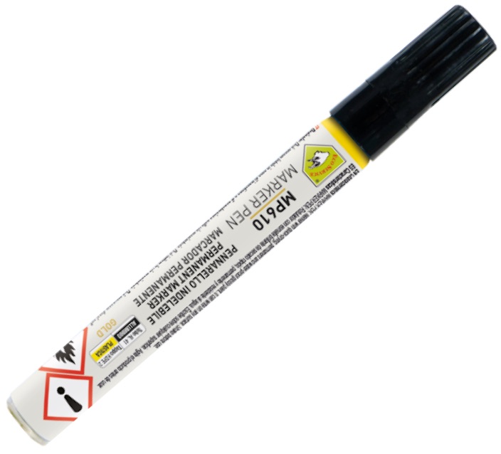 Μαρκαδόρος Ανεξίτηλος ECO SERVICE Marker Pen 10ML Μαύρος