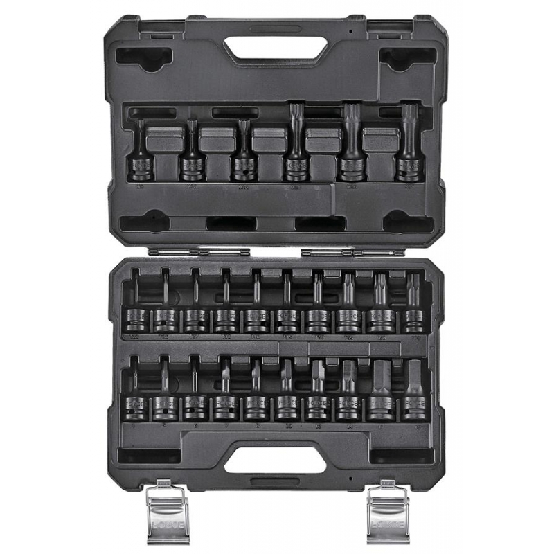 Καρυδάκια Αέρος ALLEN – TORX & Πολύσφηνα 1/2 Σετ 26 Τεμ. FORCE 4267