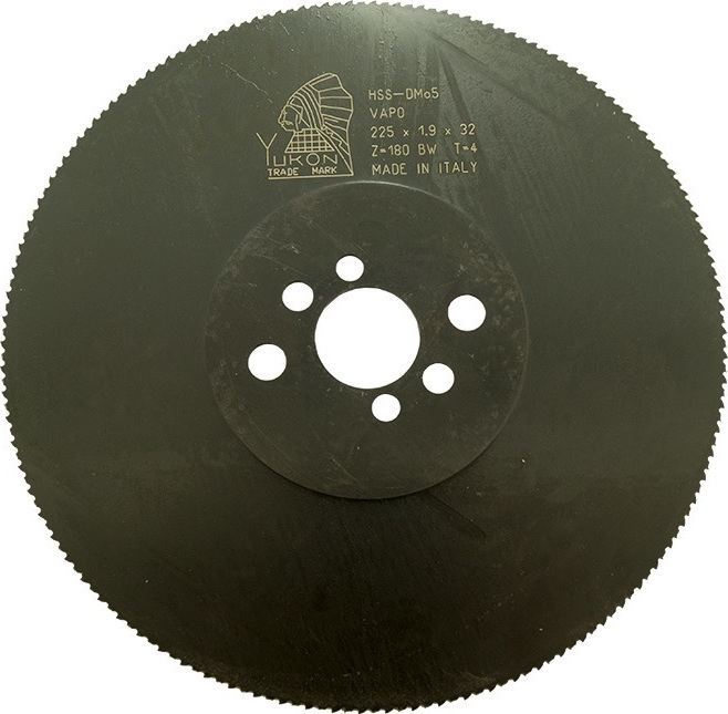 Πριονόδισκος Σιδήρου Yukon Ινδιάνος HSS-DMo5 Φ250x32x2mm 200 Δόντια