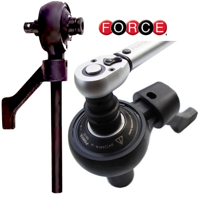 Πολλαπλασιαστής Ροπής 1 Προς 5 3/4″ Θ – 1″ Α 540-2700 Nm FORCE 65107