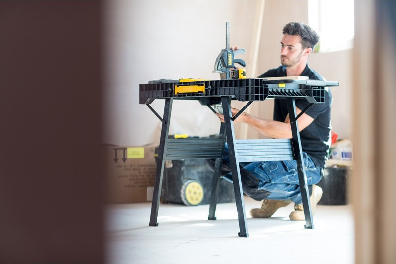 Stanley Πτυσσόμενος Πάγκος Εργασίας Αντοχής 450kg 101x60x78cm FMST1-75672